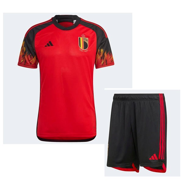 Maglia Belgio Prima Bambino 22/23